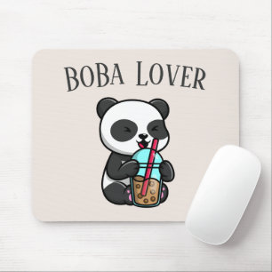 Boba Tea , Bubble milk tea Mouse Pad