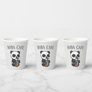 Boba Tea , Bubble milk tea Paper Cups