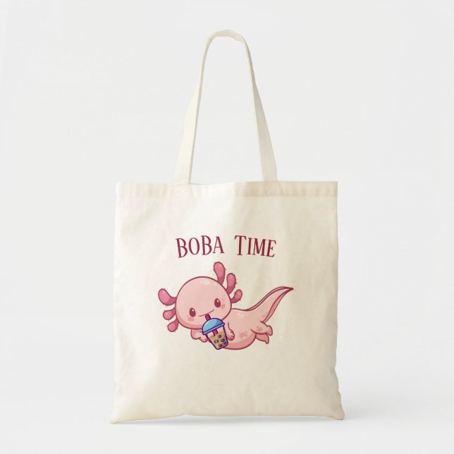 Boba Tea , Bubble milk tea Tote Bag (Front)