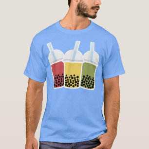 Boba Tea Bubble Tea Design  T-Shirt