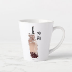 boba tea bubble tea latte mug