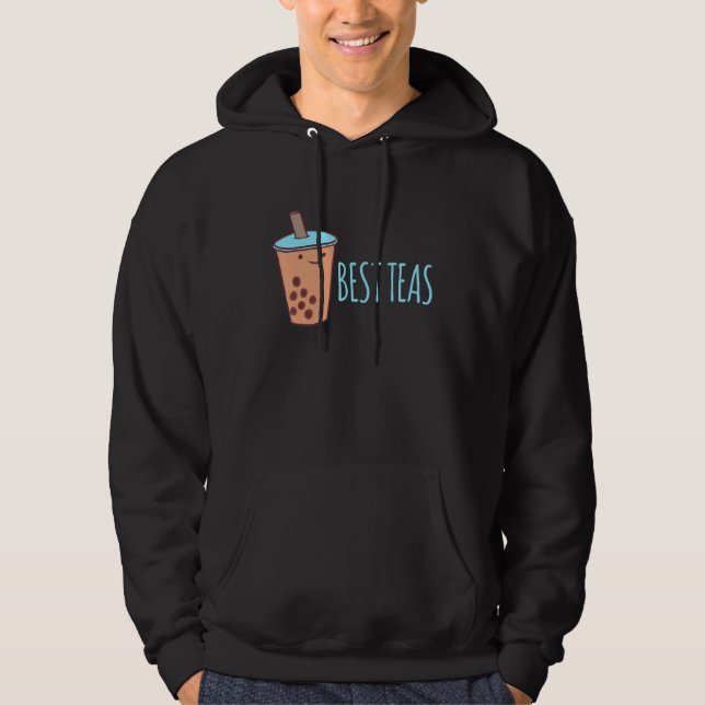 Boba Tea Bubble Tea Partnerlook Best Teas Hoodie (Front)