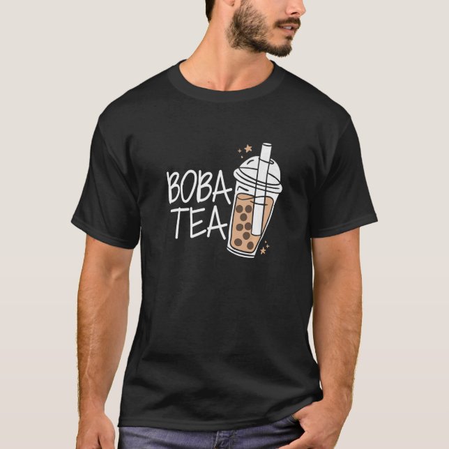Boba Tea Bubble Tea Partnerlook   T-Shirt (Front)