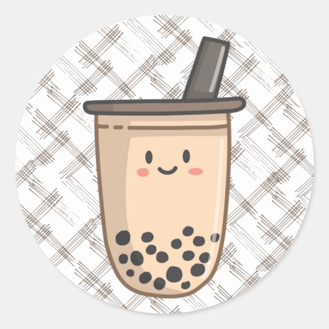 Boba-Tea Sticker  (Front)
