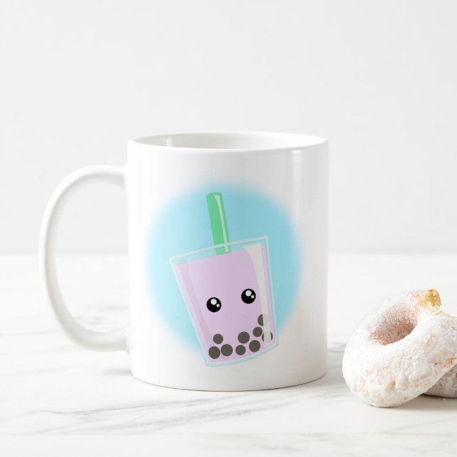 Boba Time! Coffee Mug (With Donut)
