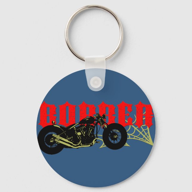Bobber Bike Key Ring (Front)
