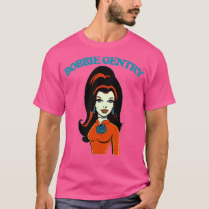 Bobbie Gentry Retro Style Fan Design T-Shirt