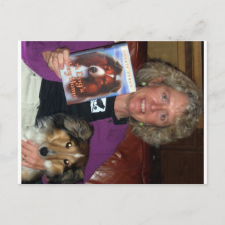 Bobbie Pyron Author of A Dog's Way Home Postcard