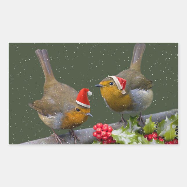 Bobbin' Robin Sticker (Front)