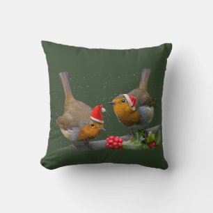 Bobbin' Robins Pillow
