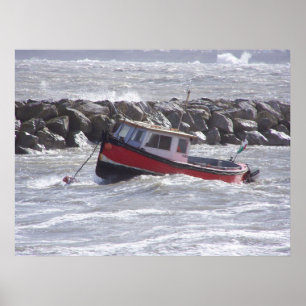 BOBBING BOAT. POSTER