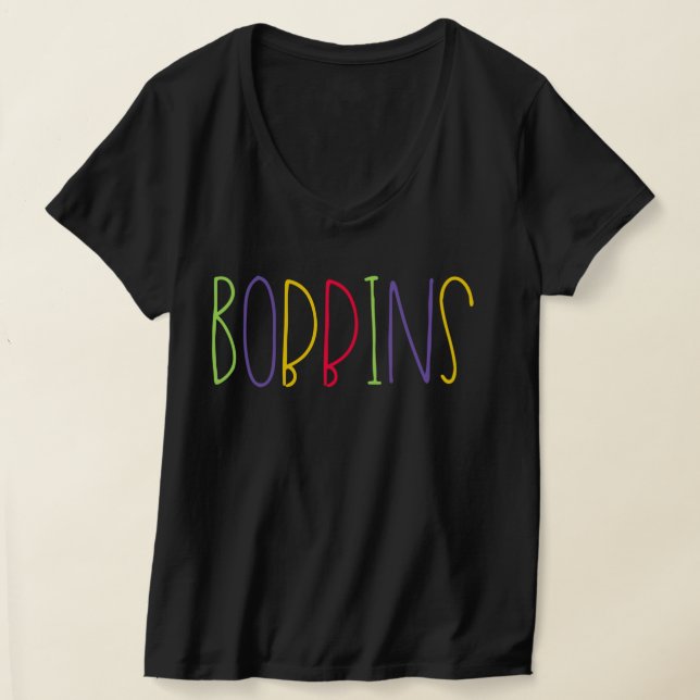 Bobbins, Manchester, Northern Slang For Rubbish T-Shirt (Laydown)