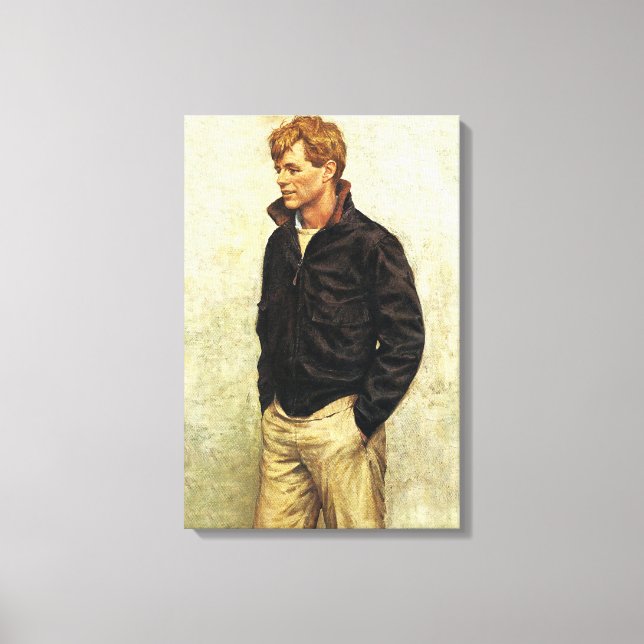 Bobby Canvas Print (Front)