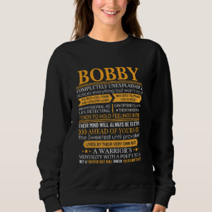 Bobby First Name Shirt - Personalised Name Bobby