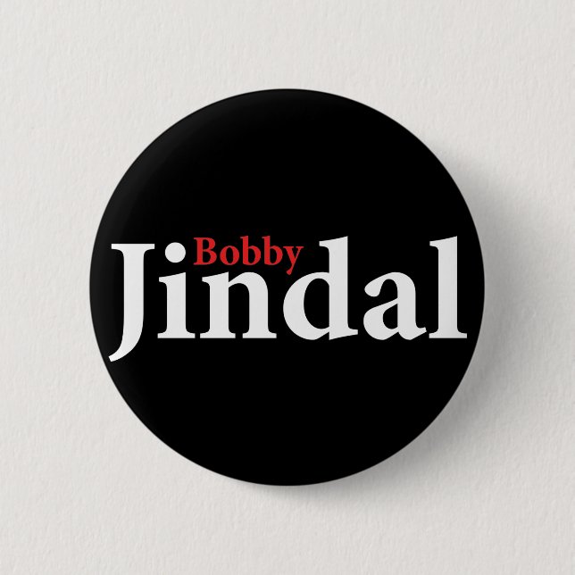 Bobby Jindal 6 Cm Round Badge (Front)