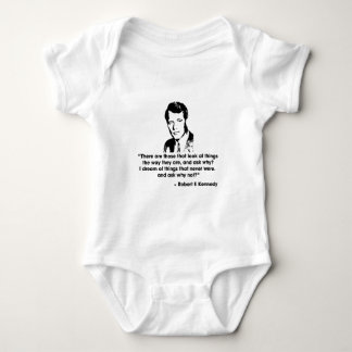 BOBBY KENNEDY QUOTE BABY BODYSUIT