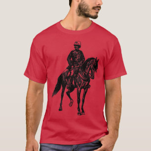 Bobby on a horse policeman on horseback T-Shirt