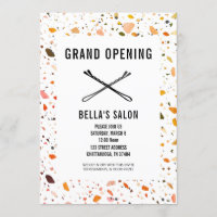 Bobby Pins Terrazzo Salon Opening