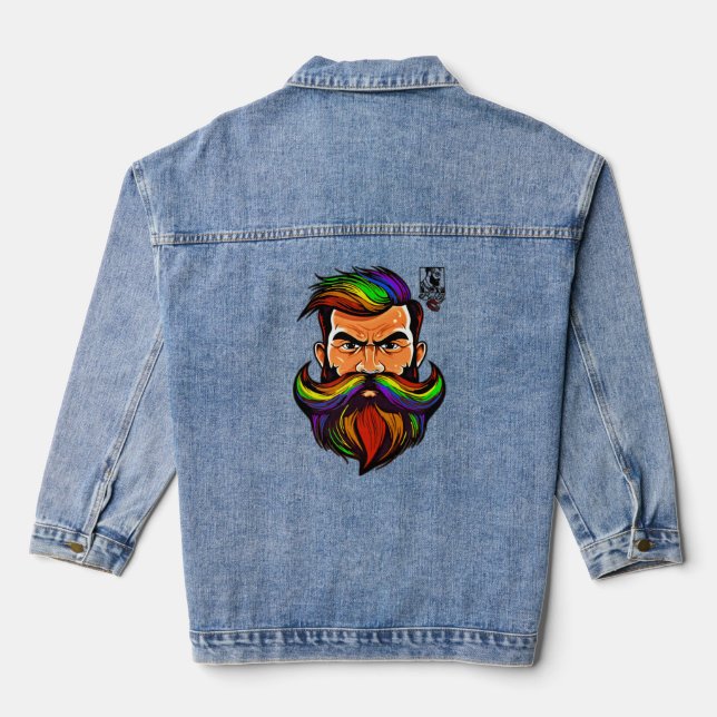 Bobby_PrideMonth2024 Denim Jacket (Back)