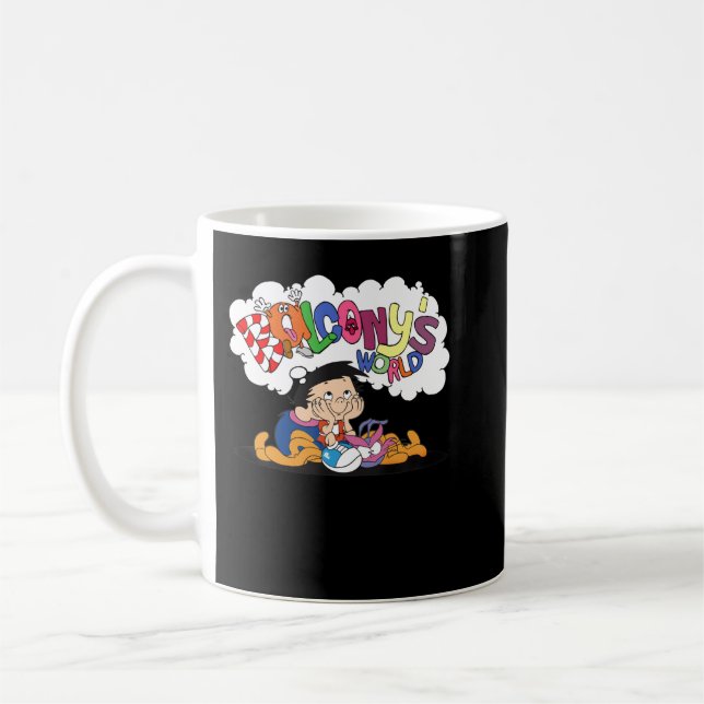 BOBBYS WORLD Classic T Shirt Coffee Mug (Left)
