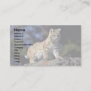 Bobcat Business Card