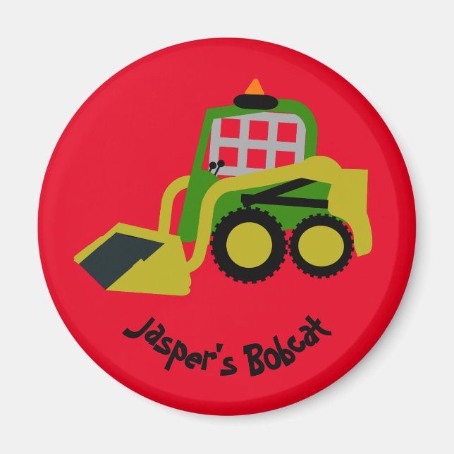 Bobcat Excavator Magnet (Front)