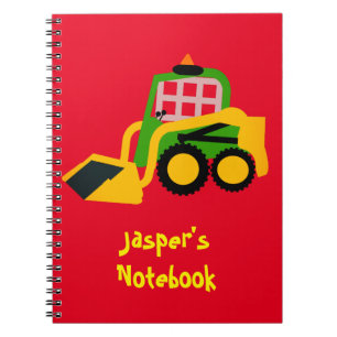 Bobcat Excavator Notebook