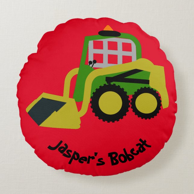 Bobcat excavator round cushion (Front)