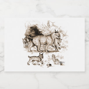 Bobcat Family Food Label