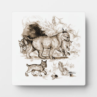 Bobcat Family Plaque