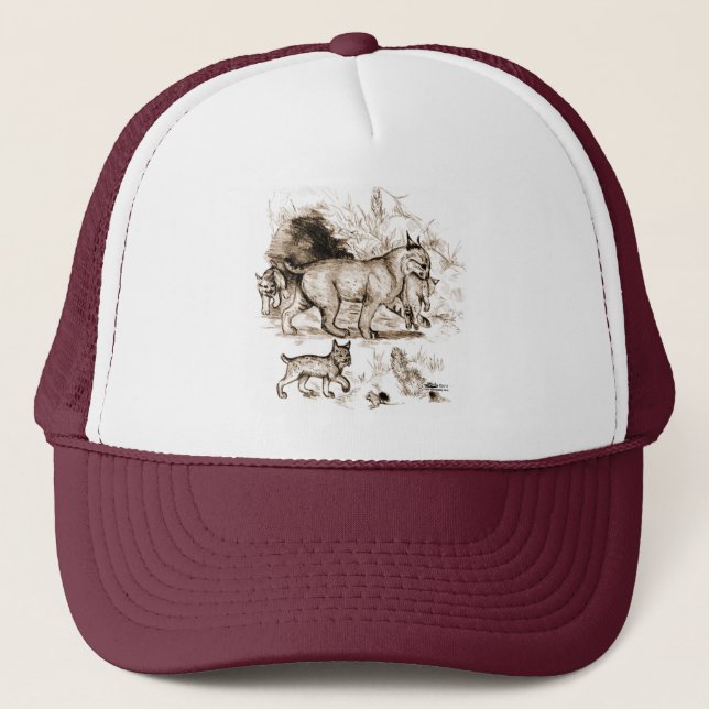 Bobcat Family Trucker Hat (Front)