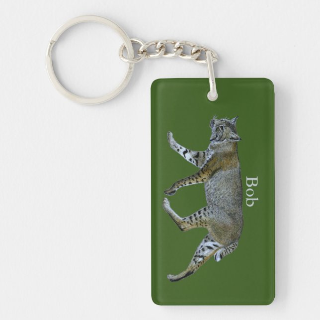 Bobcat Keychain (Front)