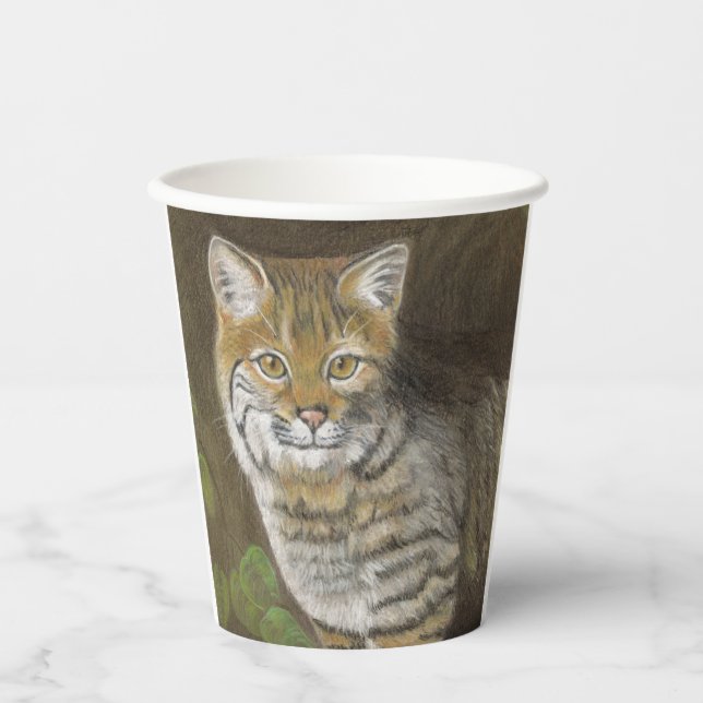 Bobcat Paper Cups (Front)