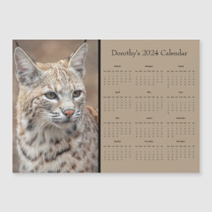 Bobcat personalise 2024 calendar