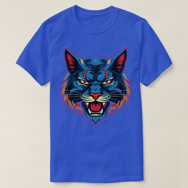 Bobcat Smiling T-Shirt (Design Front)