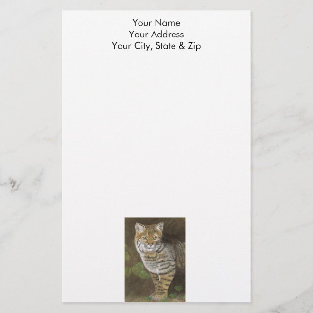 Bobcat Stationery (Front)