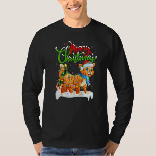 Bobcat Xmas Decorations Santa Bobcat Christmas T-Shirt