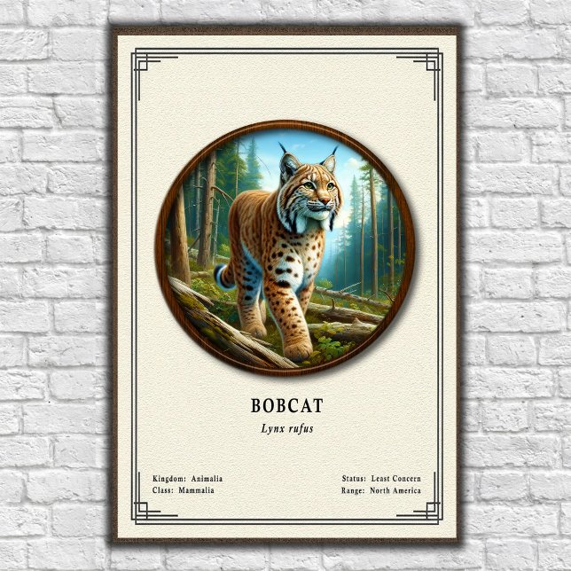 Bobcat Zoology Series Poster (Creator Uploaded)