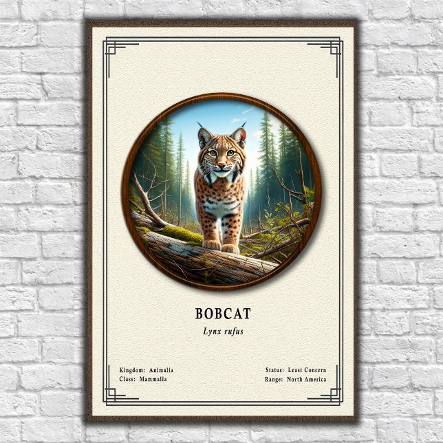 Bobcat Zoology Series Poster (Creator Uploaded)