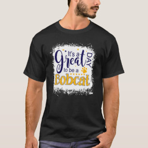 Bobcats School Sports Fan Cat Teacher Appreciatio T-Shirt