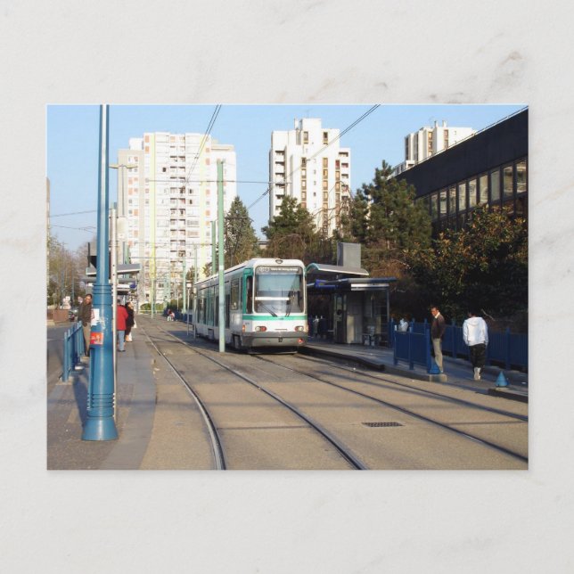 bobigny - t1 station pablo-picasso 03 postcard (Front)