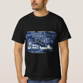 Boblo Island - Detroit - Vintage Distressed Worn L T-Shirt