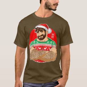 Bobo Bear - Adam Likes Crossing Arms at Christmas T-Shirt