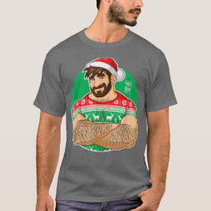 Bobo Bear - Adam Likes Crossing Arms at Xmas parti T-Shirt