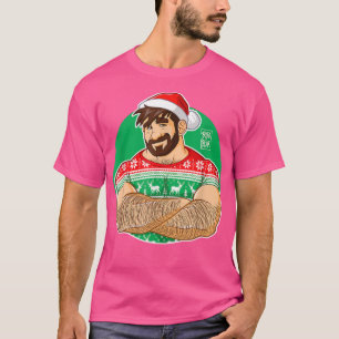 Bobo Bear - Adam Likes Crossing Arms at Xmas parti T-Shirt