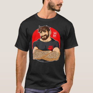 Bobo Bear - Adam Likes Crossing Arms (Full Color) T-Shirt