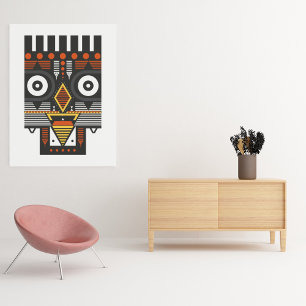 Bobo Bwa Mask Canvas Print