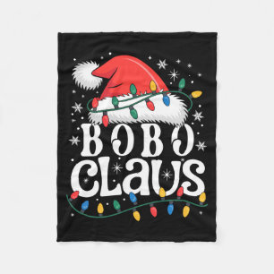 Bobo Claus Funny Xmas Christmas Grandma Holiday St Fleece Blanket