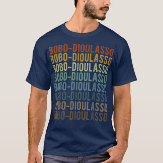 Bobo-Dioulasso City Burkina Faso Retro Vintage  T-Shirt