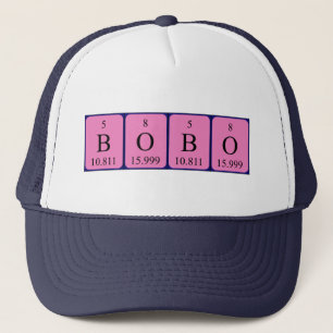 Bobo periodic table name hat
